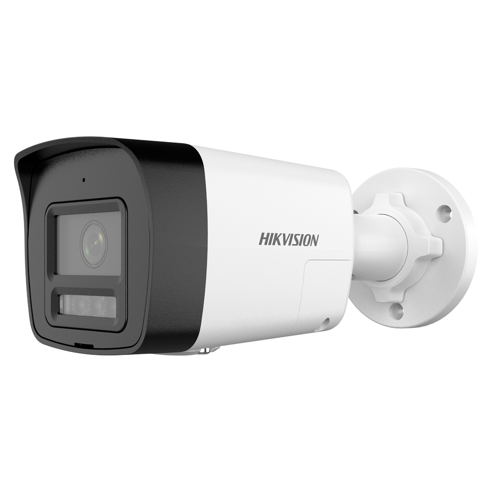 Hikvision Cámara Bullet IP Hikvision gama Value color blanco 4 MP, 4 mm, PoE DS-2CD1043G2-LIUF/SL(4mm)
