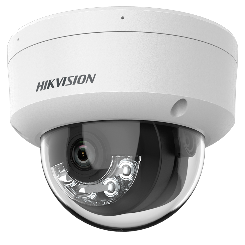 Hikvision cámara Domo IP gama Value color blanco 4 MP, 2.8 mm, PoE DS-2CD1143G2-LIU(2.8mm)