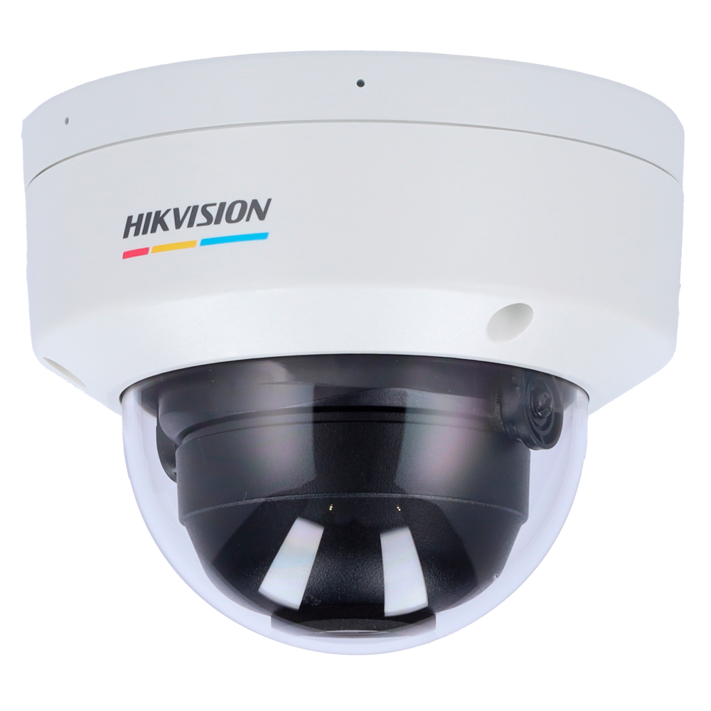 Hikvision Cámara Domo IP Hikvision Gama Value color blanco 4 MP, 2.8 mm, PoE DS-2CD1147G2H-LIU(2.8mm)