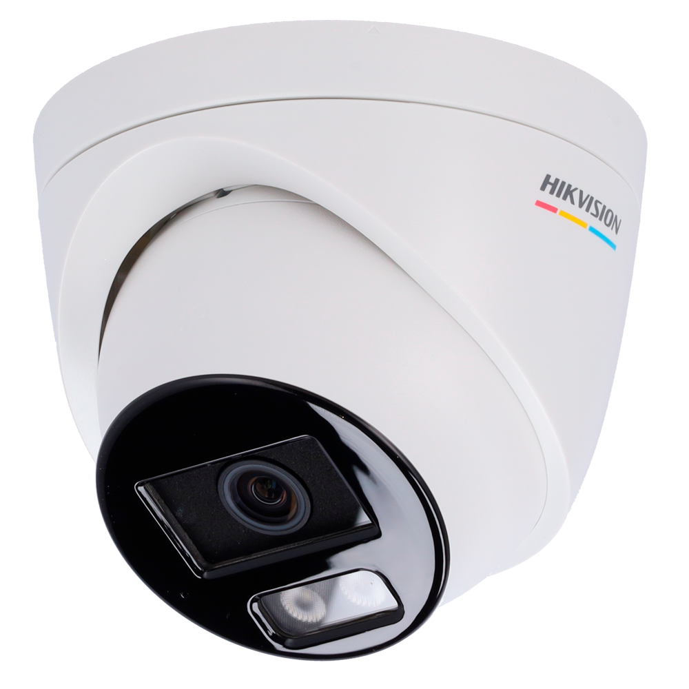 Hikvision cámara IP Turret gama VALUE ColorVu3.0 4 MP, 2.8 mm, PoE DS-2CD1347G3H-LIU(2.8mm)
