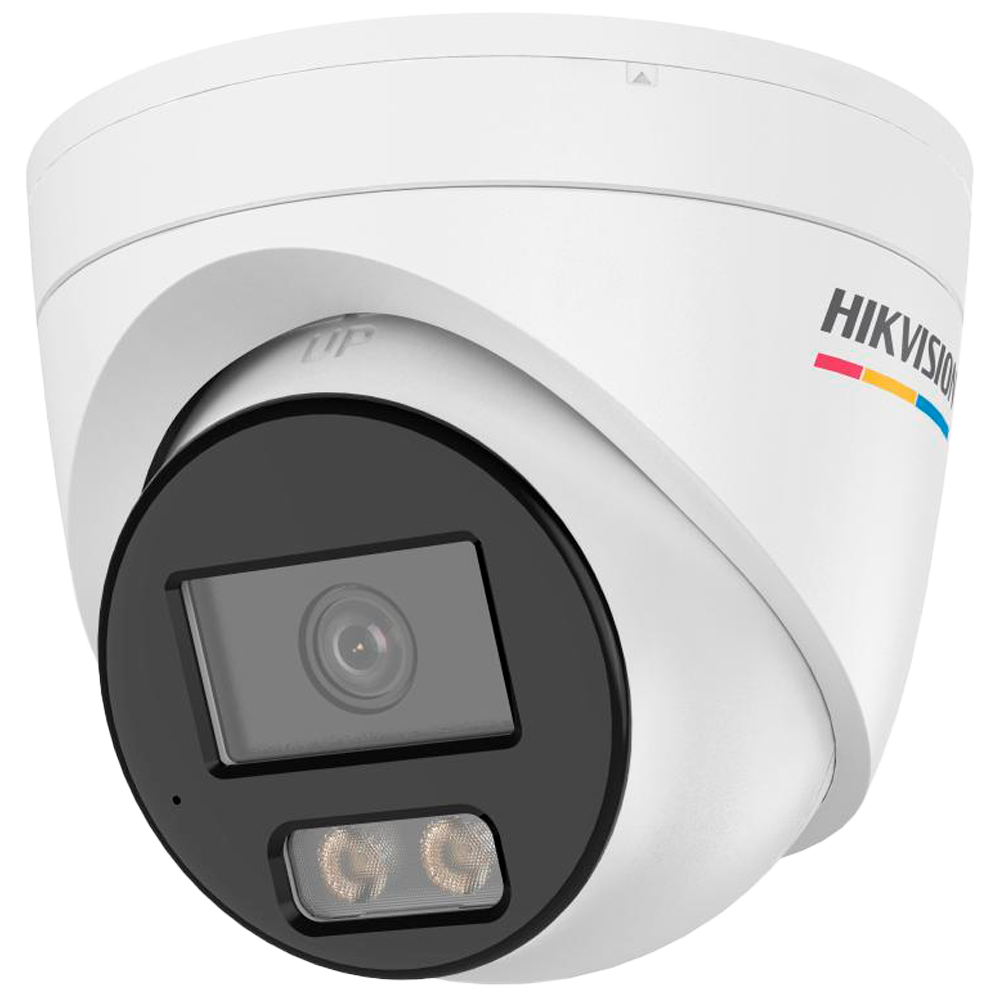 Hikvision cámara IP Turret gama VALUE ColorVu3.0 4 MP, 2.8 mm, PoE DS-2CD1347G3H-LIUF(2.8mm)