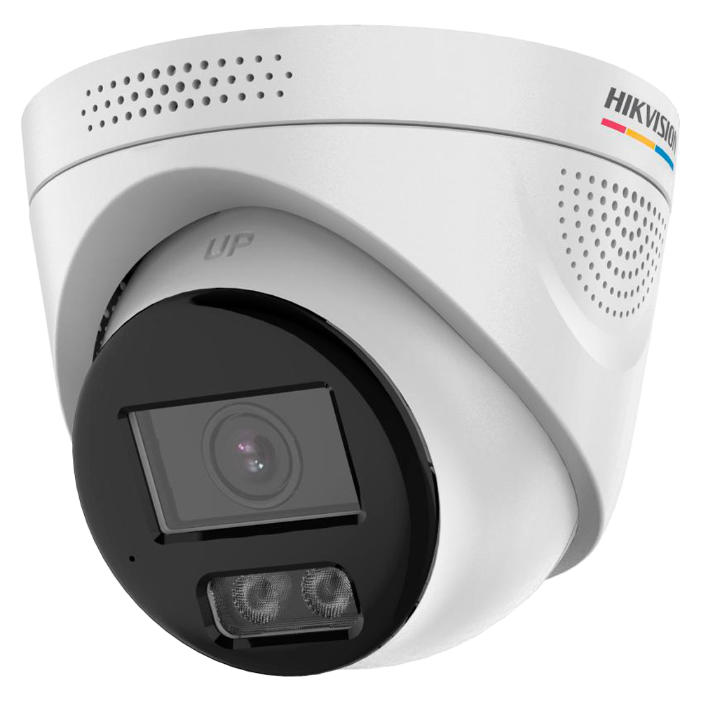 Hikvision cámara IP Turret gama VALUE ColorVu3.0 4 MP, 2.8 mm, PoE DS-2CD1347G3H-LIUF/SL(2.8mm)