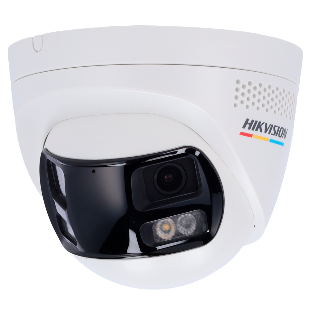 Hikvision Cámara Turret IP Panorámica Hikvision VALUE 6 MP, 2.8 mm, PoE DS-2CD1367G2HP-LIUF/SRB(2.8mm)