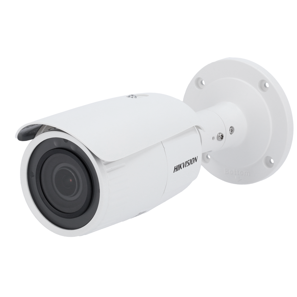 Hikvision Cámara Bullet IP gama Value color blanco 4 MP, 2.8 ~ 12 mm Motorizada, PoE DS-2CD1643G2-IZ(2.8-12mm)