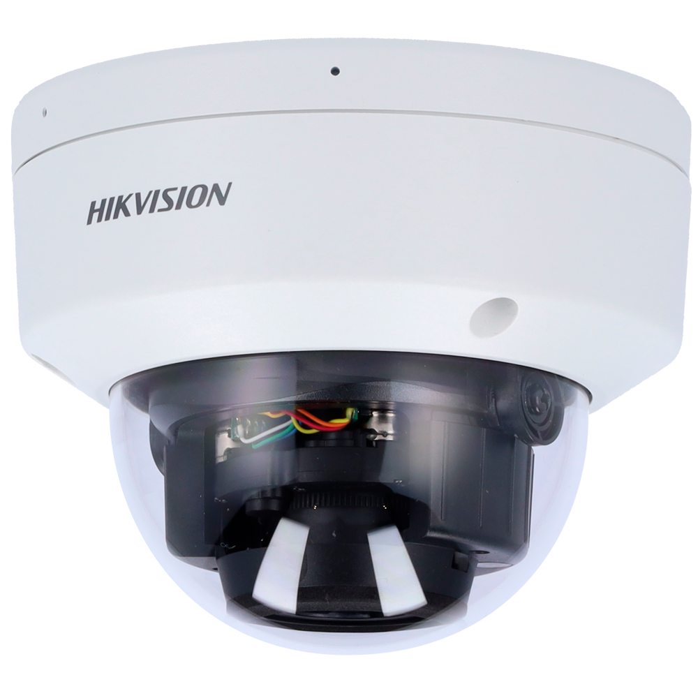 Hikvision Cámara Domo IP Hikvision gama VALUE color blanco 6 MP, 2.8 ~ 12 mm Motorizada, PoE DS-2CD1763G2-LIZSU(2.8-12mm)