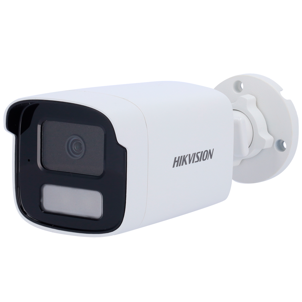 Hikvision Cámara Bullet IP Hikvision Gama Value color blanco 6 MP, 6 mm, PoE DS-2CD1T63G2-LIU(6mm)