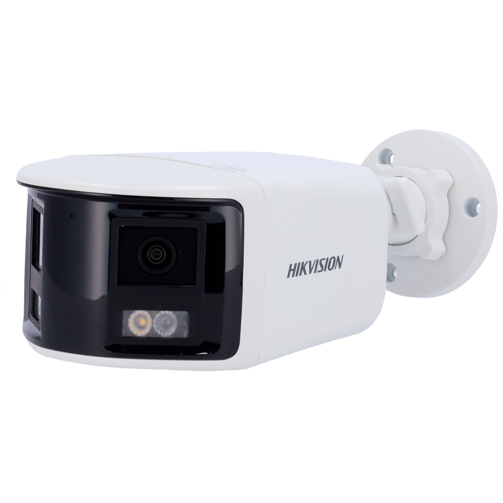 Hikvision Cámara Bullet IP gama Value Resolución 8 Mpx (4256x1888) color blanco 8 MP, 2.8 mm, PoE DS-2CD1T83G2P-LIUF/SL(2mm)