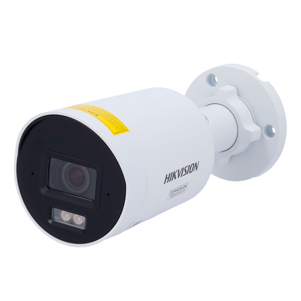 Hikvision Cámara Bullet IP gama PRO color blanco 4 MP, Dos lentes en una 2.8/4 mm, PoE DS-2CD2043G2-LIZ2UY(2.8/4mm)