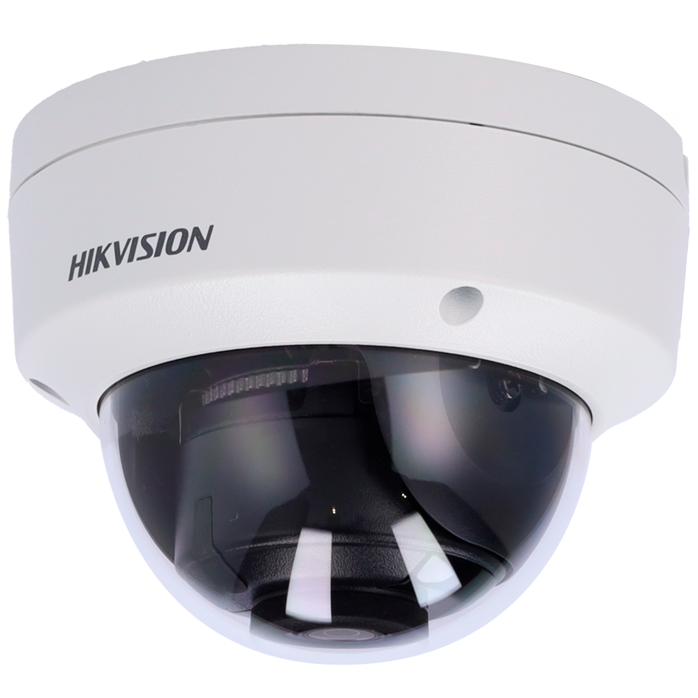 Hikvision Cámara Domo IP gama PRO color blanco 2 MP, 2.8 mm, PoE DS-2CD2123G2-IS(2.8mm)(D)