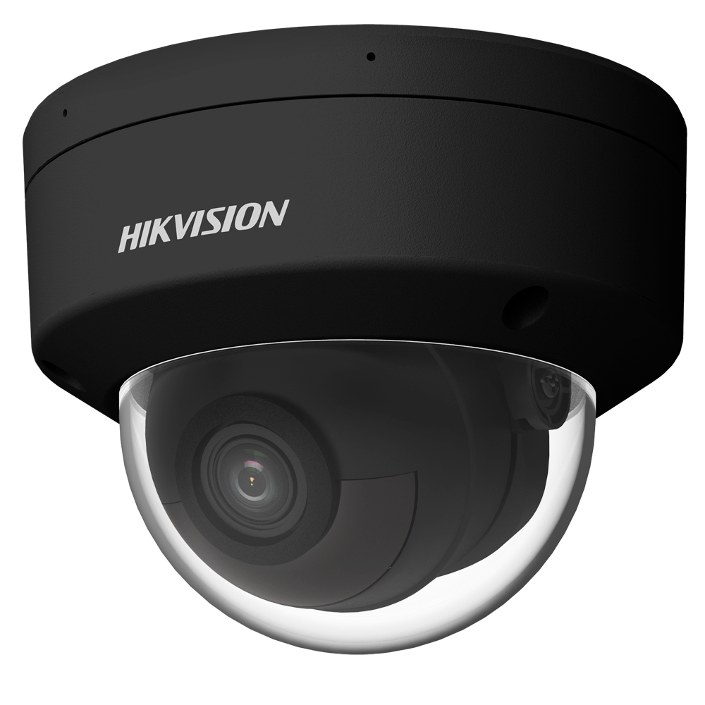 Hikvision Cámara Domo IP gama PRO color negro 4 MP, 2.8 mm, PoE DS-2CD2146G2H-ISU(2.8mm)(eF)//BLACK