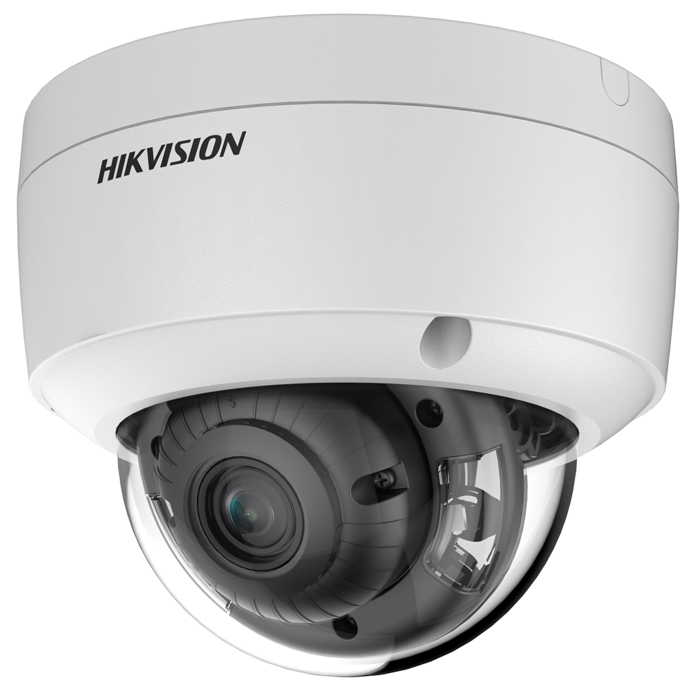 Hikvision Cámara Domo IP gama PRO color blanco 4 MP, 2.8 mm, PoE DS-2CD2147G2H-LISU(2.8mm)(eF)