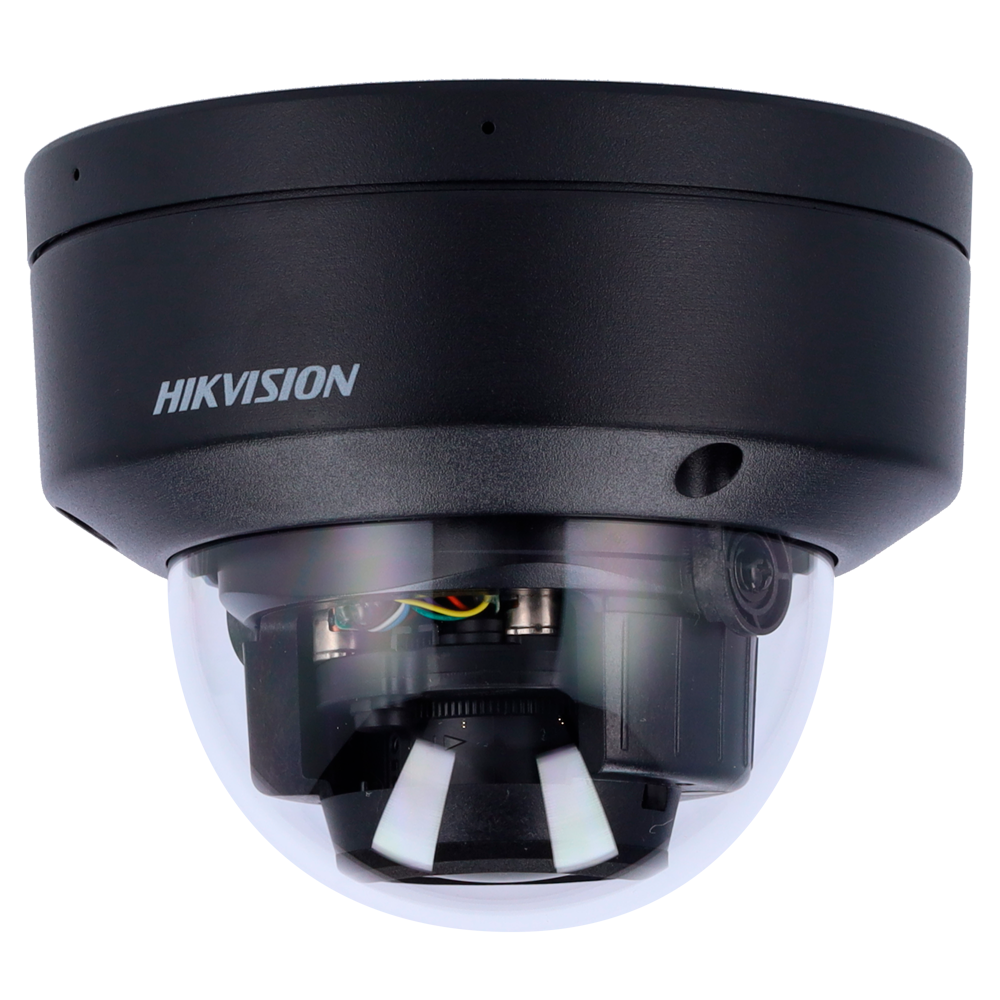 Hikvision Cámara Domo IP gama PRO color negro 8 MP, 2.8 mm, PoE DS-2CD2183G2-LIS2U(2.8mm)(BLACK)