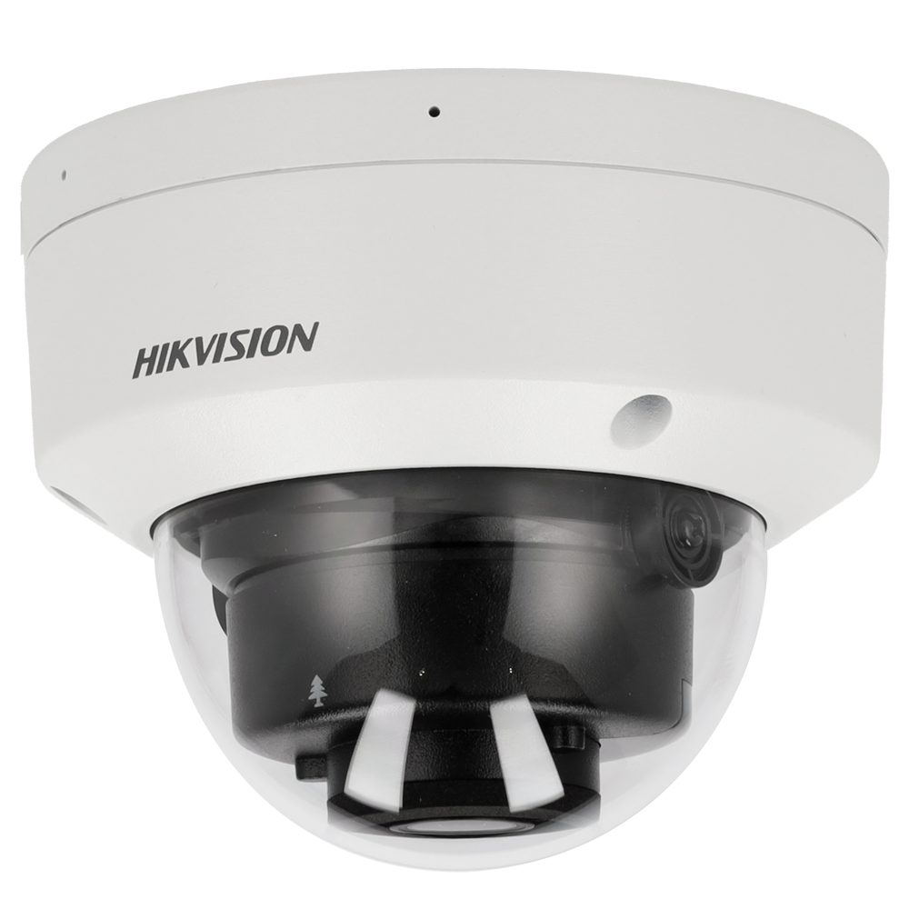 Hikvision Cámara Domo IP gama PRO color blanco 8 MP, 2.8 mm, PoE DS-2CD2186G2H-ISU(2.8mm)(eF)