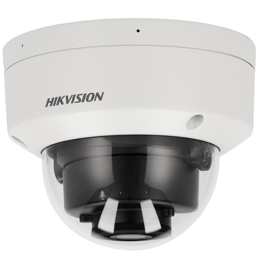 Hikvision Cámara Domo IP gama PRO color blanco 8 MP, 2.8 mm, PoE DS-2CD2187G2H-LISU(2.8mm)(eF)