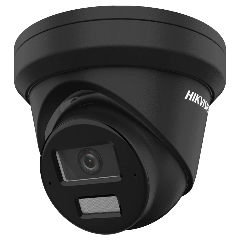 Hikvision Cámara Turret IP gama PRO 4 MP, 2.8 mm, PoE DS-2CD2343G2-LI2U(2.8mm)(BLACK)