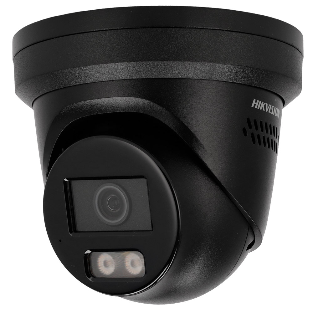 Hikvision Cámara Turret IP gama PRO 4 MP, 2.8 mm, WiFi, PoE DS-2CD2347G2H-LISU/SL(2.8)/eF//BLK