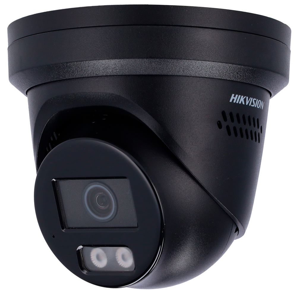 Hikvision Cámara Turret IP gama PRO 8 MP, 2.8 mm, PoE DS-2CD2387G2H-LISU/SL(2.8)/eF//BLK