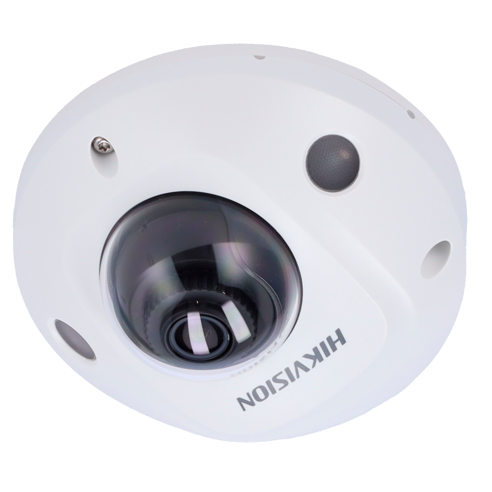 Hikvision Cámara Domo IP gama PRO color blanco 4 MP, 2.8 mm, PoE DS-2CD2543G2-IWS(2.8mm)
