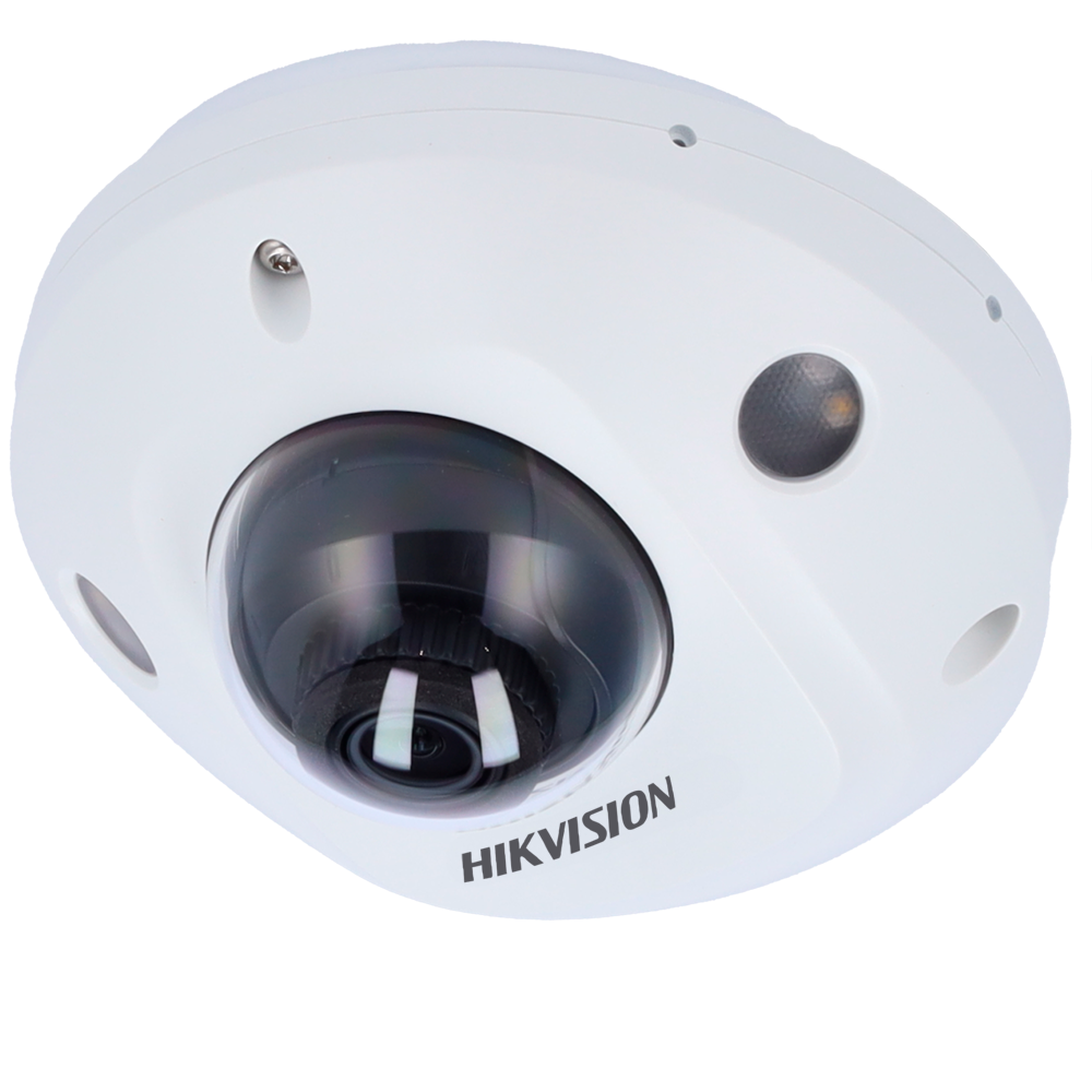 Hikvision Cámara Domo IP gama PRO color blanco 4 MP, 2.8 mm, PoE DS-2CD2543G2-LIS2U(2.8mm)