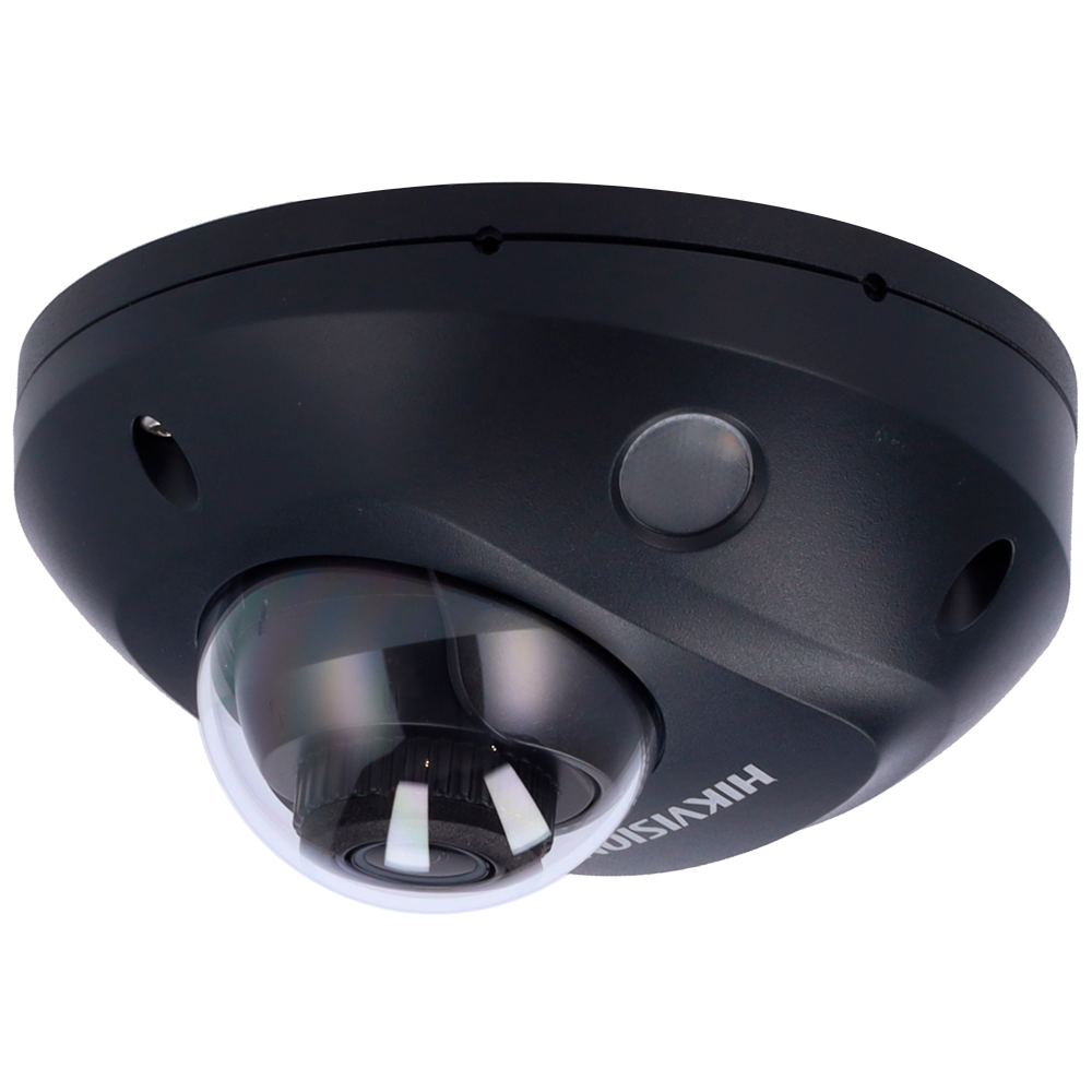 Hikvision cámara Domo IP gama PRO color negro 4 MP, 2.8 mm, PoE DS-2CD2543G2-LIS2U(2.8mm)/BLACK