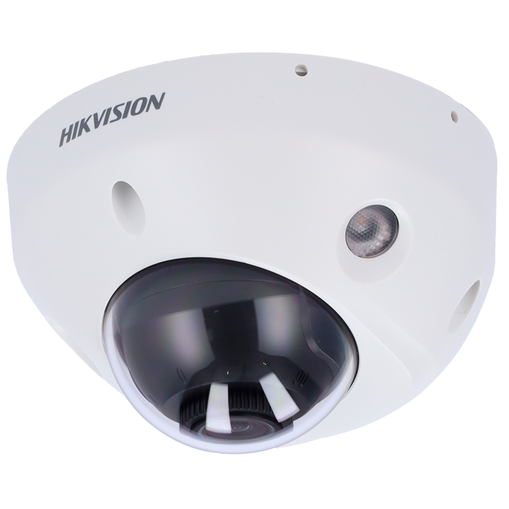 Hikvision Cámara Domo IP gama PRO color blanco 4 MP, 2.8 mm, PoE DS-2CD2547G2-LS(2.8mm)(C)