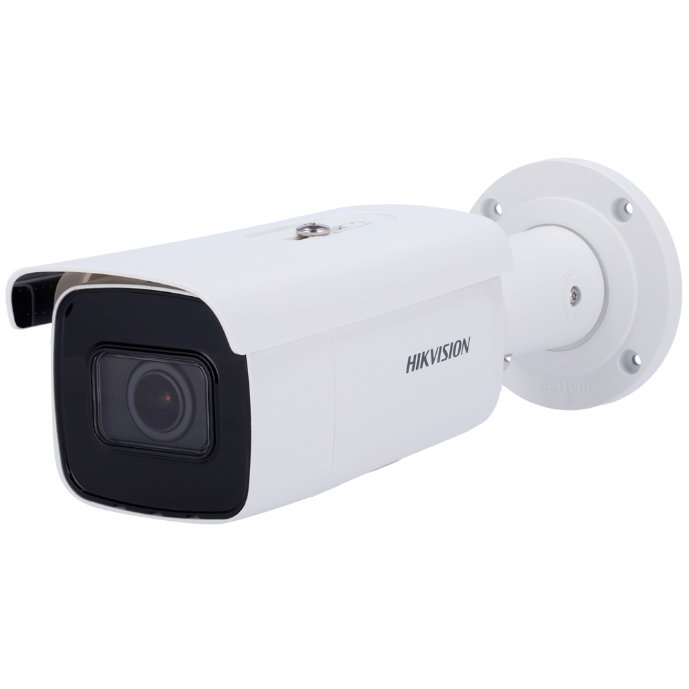 Hikvision Cámara Bullet IP gama PRO color blanco 2 MP, 2.8 ~ 12 mm Motorizada, PoE DS-2CD2623G2-IZS(2.8-12mm)(D)