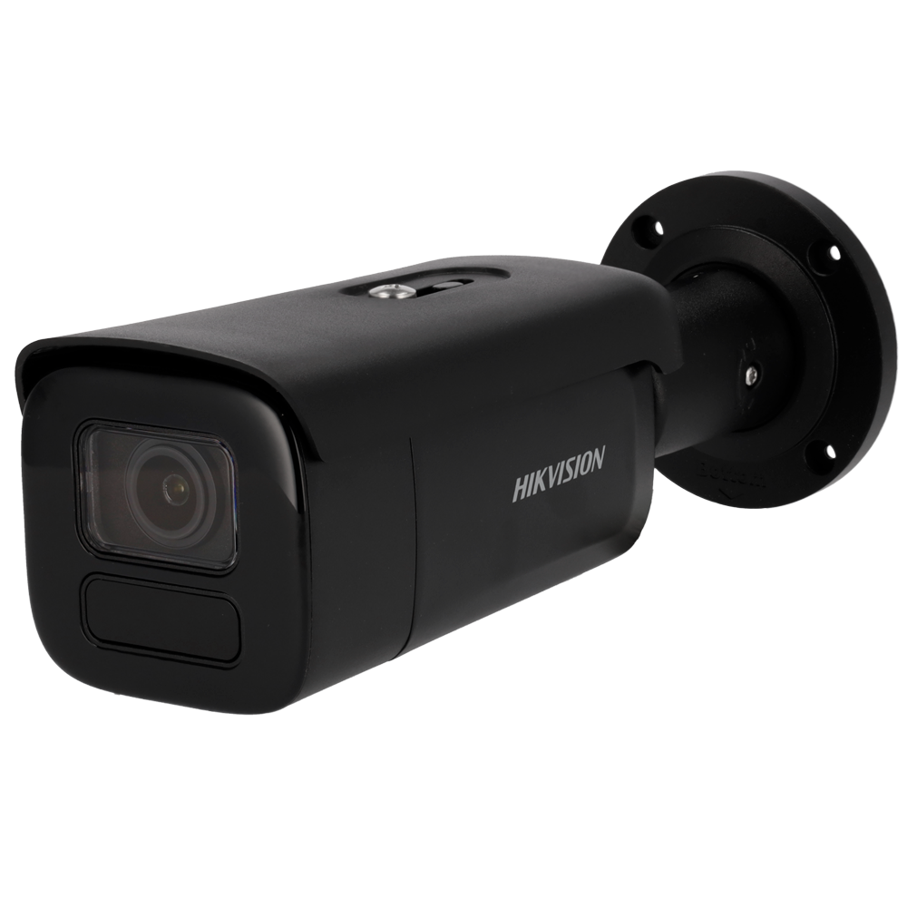 Hikvision Cámara Bullet IP gama PRO color negro 4 MP, 2.8 ~ 12 mm Motorizada, WiFi, PoE DS-2CD2646G2HT-IZS(2.8-12)/eF//BLK
