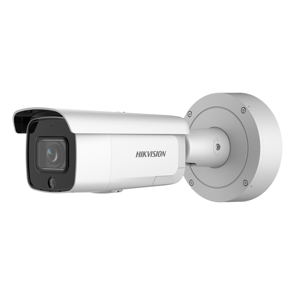 Hikvision Cámara Bullet IP gama PRO color blanco 8 MP, 2.8 ~ 12 mm Motorizada, PoE DS-2CD2686G2-IZSU/SL(2.8-12mm)(C)