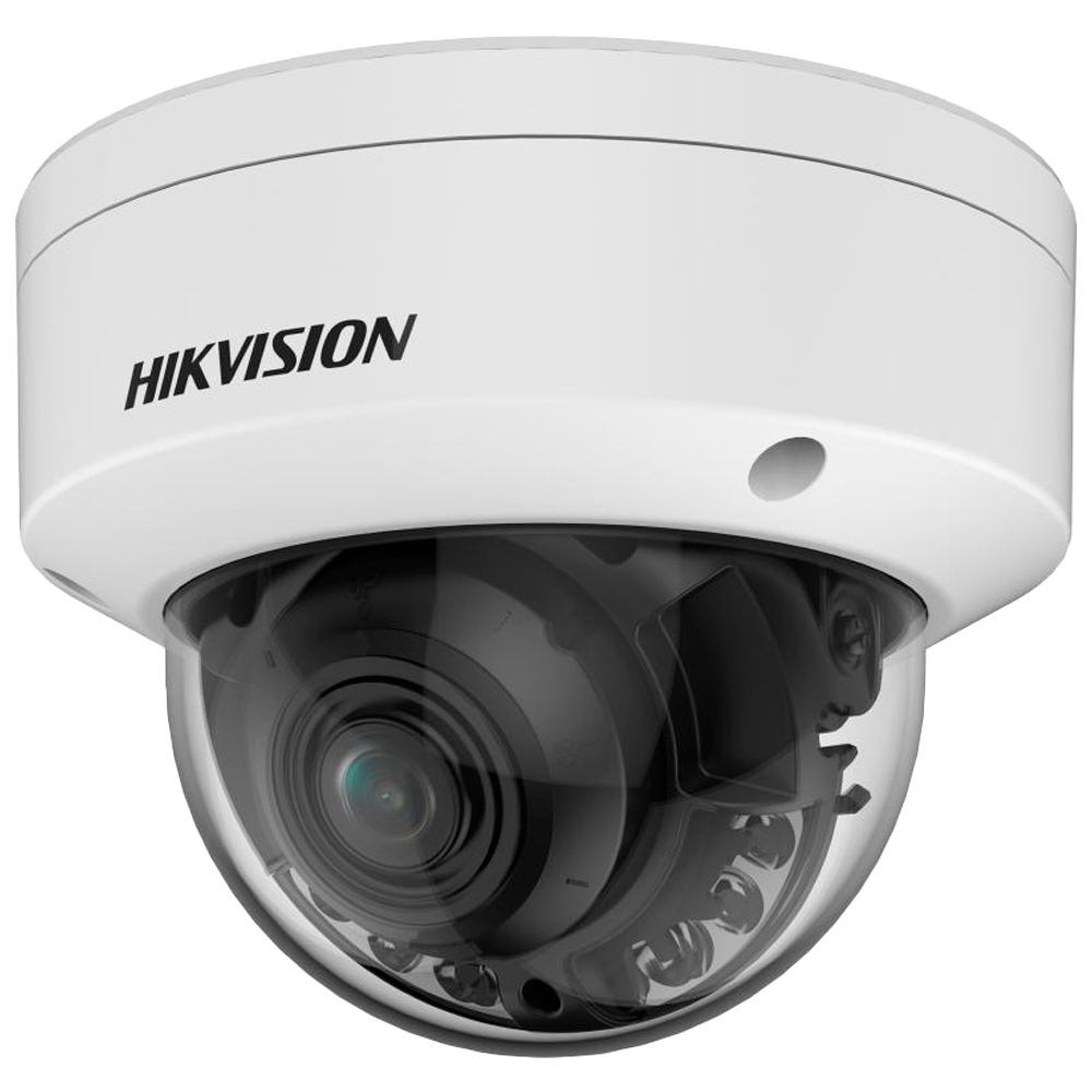 Hikvision Cámara Domo IP gama PRO color blanco 4 MP, 2.8 ~ 12 mm Motorizada, PoE DS-2CD2747G2HT-LIZS(2.8-12mm)(eF)