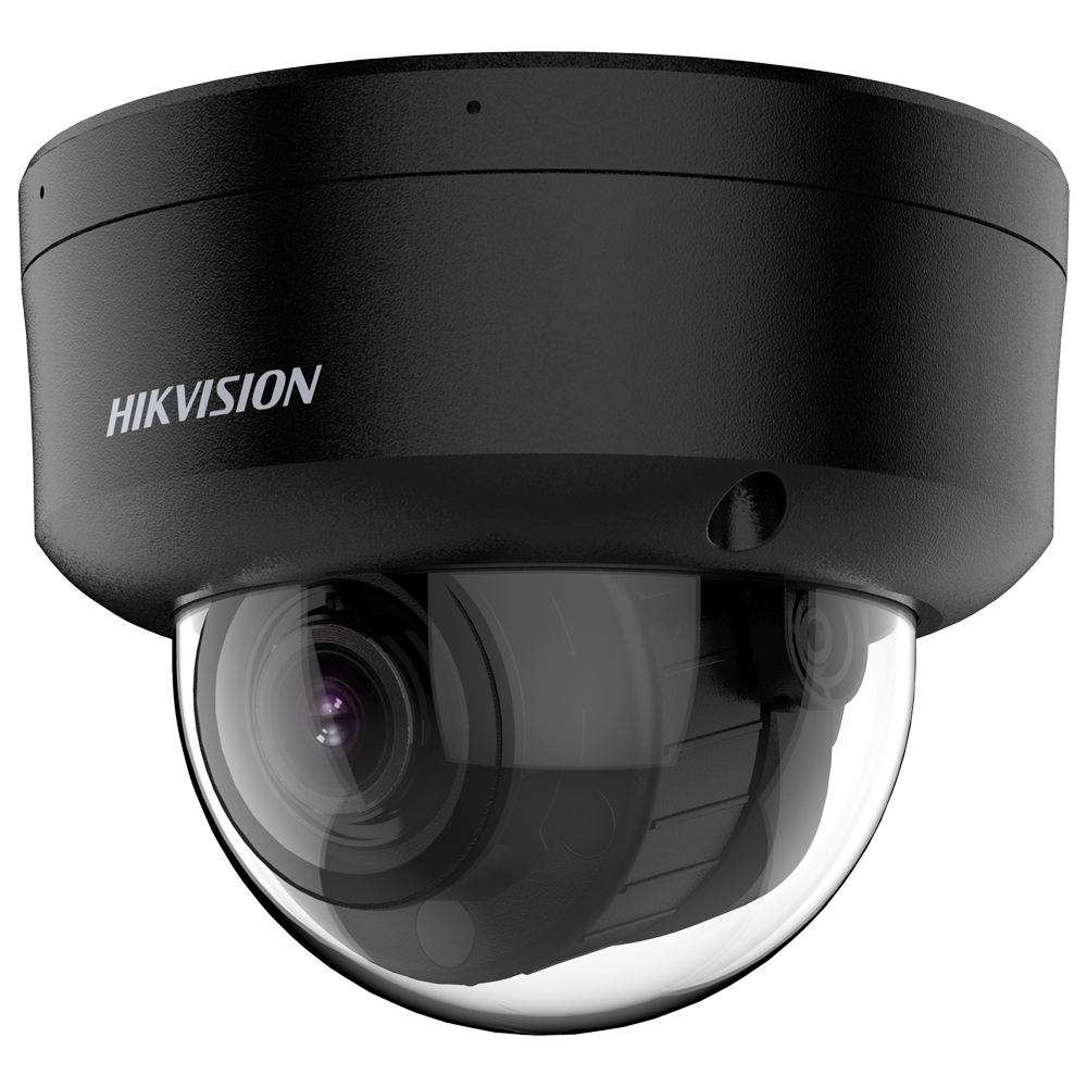 Hikvision Cámara Domo IP gama PRO color negro 8 MP, 2.8 ~ 12 mm Motorizada, PoE DS-2CD2783G2-LIZS2U(2.8-12mm)/BLACK
