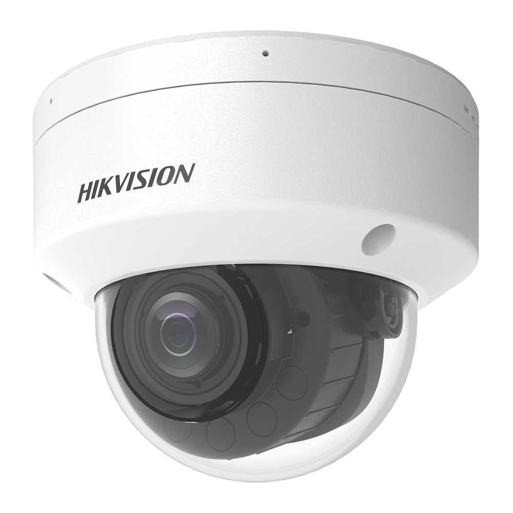 Hikvision cámara Domo IP gama PRO color blanco 8 MP, 2.8 ~ 12 mm Motorizada, PoE DS-2CD2783G2-LIZS2U/SL(2.8-12mm)