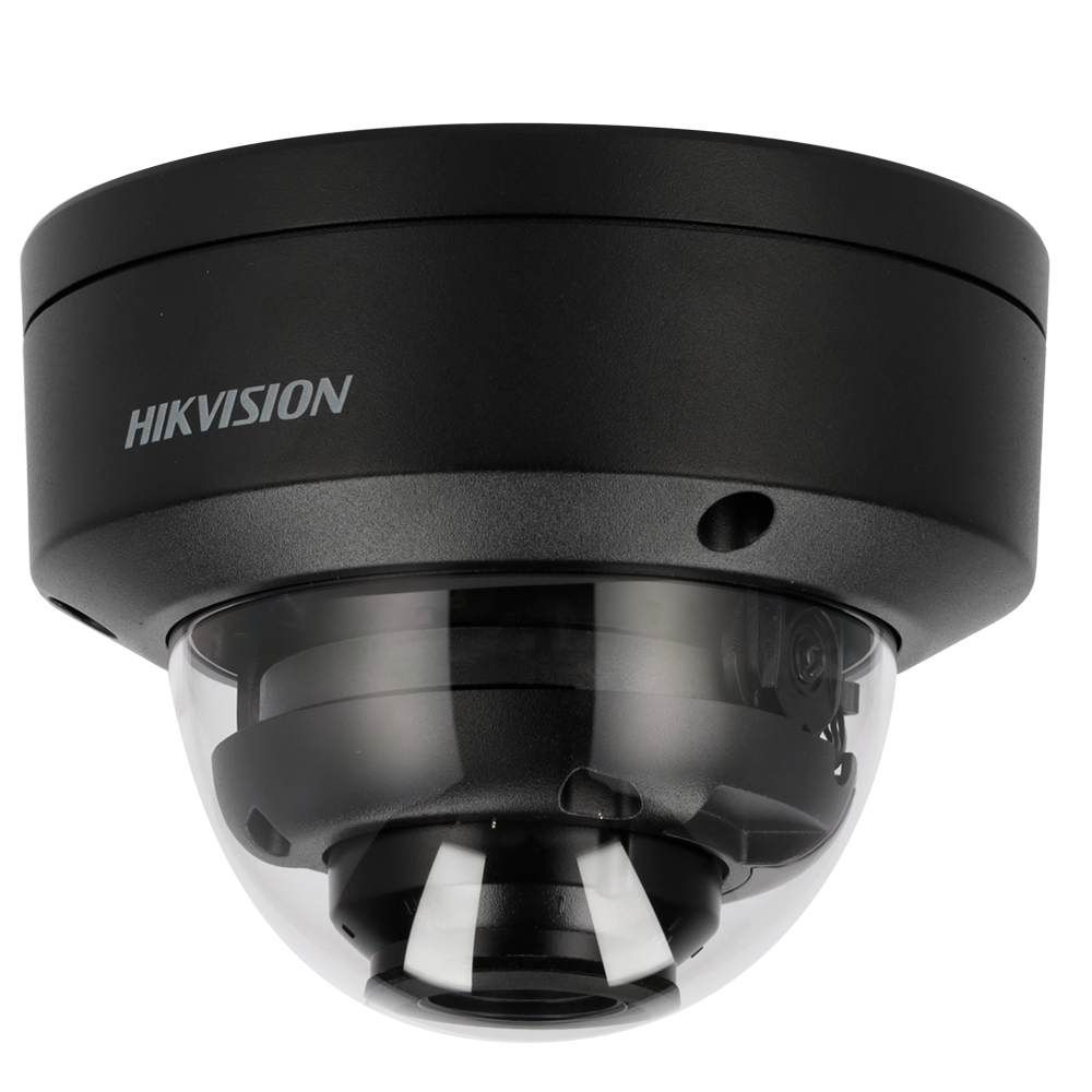 Hikvision Cámara Domo IP gama PRO color negro 8 MP, 2.8 ~ 12 mm Motorizada, WiFi, PoE DS-2CD2786G2HT-IZS(2.8-12)/eF//BLK