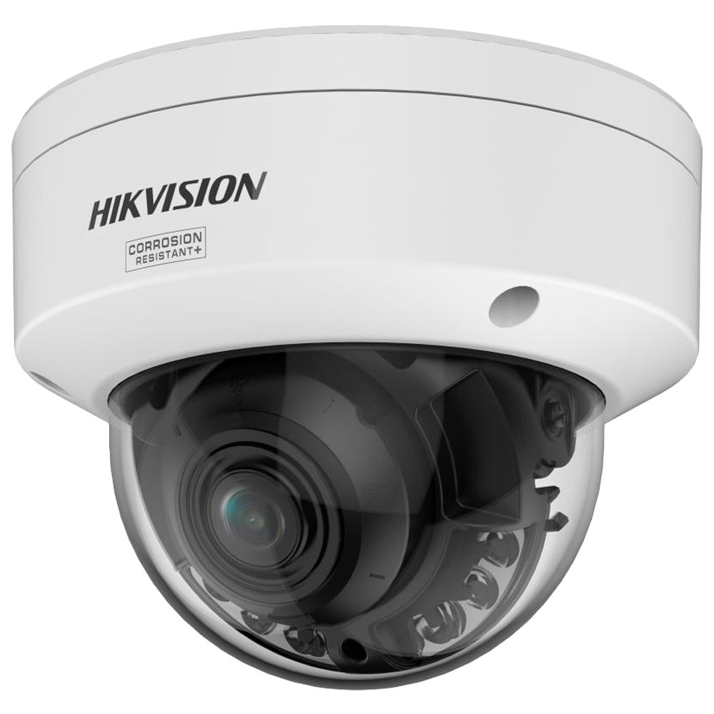 Hikvision cámara IP Domo gama PRO ColorVu3.0 color blanco 8 MP, 2.8 ~ 12 mm Motorizada, PoE DS-2CD2787G3T-LIZSY(2.8-12mm)