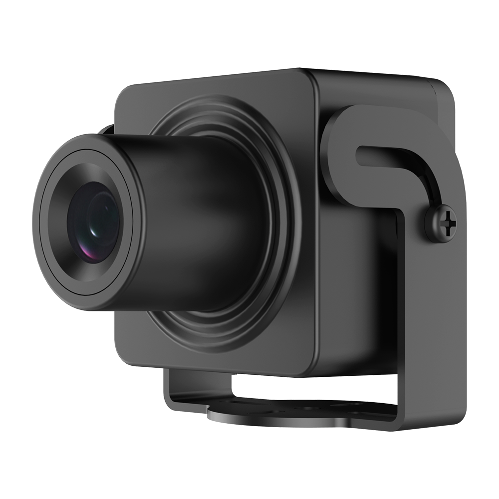 Hikvision Mini Cámara IP 4 Megapixel 1/3" Progressive Scan CMOS color negro 4 MP, 2.8 mm, PoE DS-2CD2D45G1/M-D/NF(2.8mm)