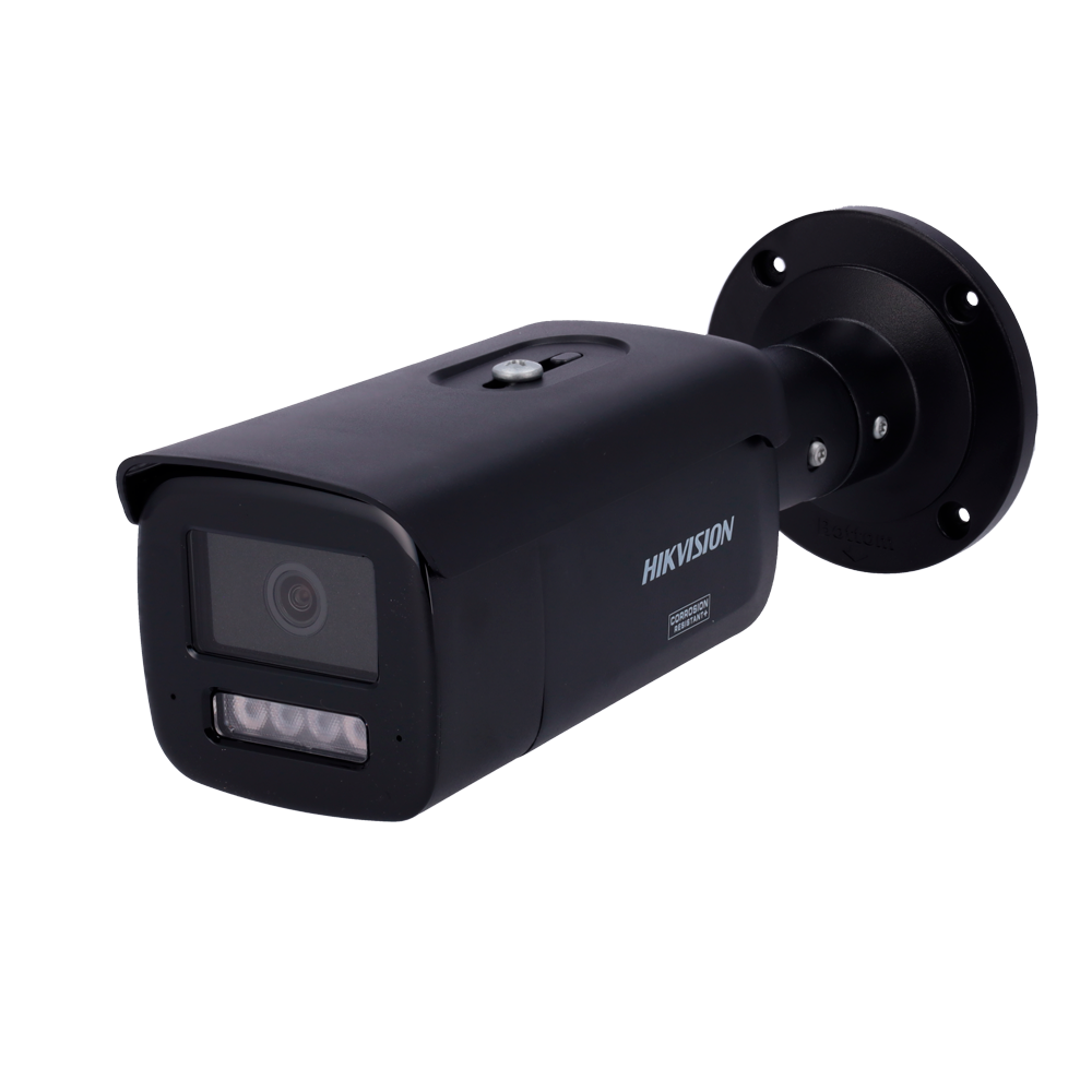 Hikvision cámara Bullet IP gama PRO color negro 4 MP, Dos lentes en una 2.8/4 mm, PoE DS-2CD2T43G2-2LIZ2UY(2.8/4mm)(BLACK)
