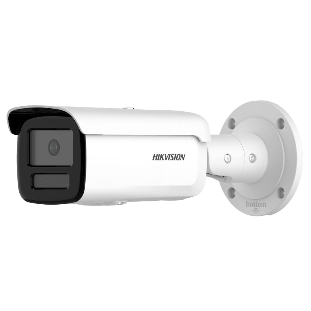Hikvision Cámara Bullet IP gama PRO color blanco 4 MP, 2.8 mm, PoE DS-2CD2T46G2H-4I(2.8mm)(eF)