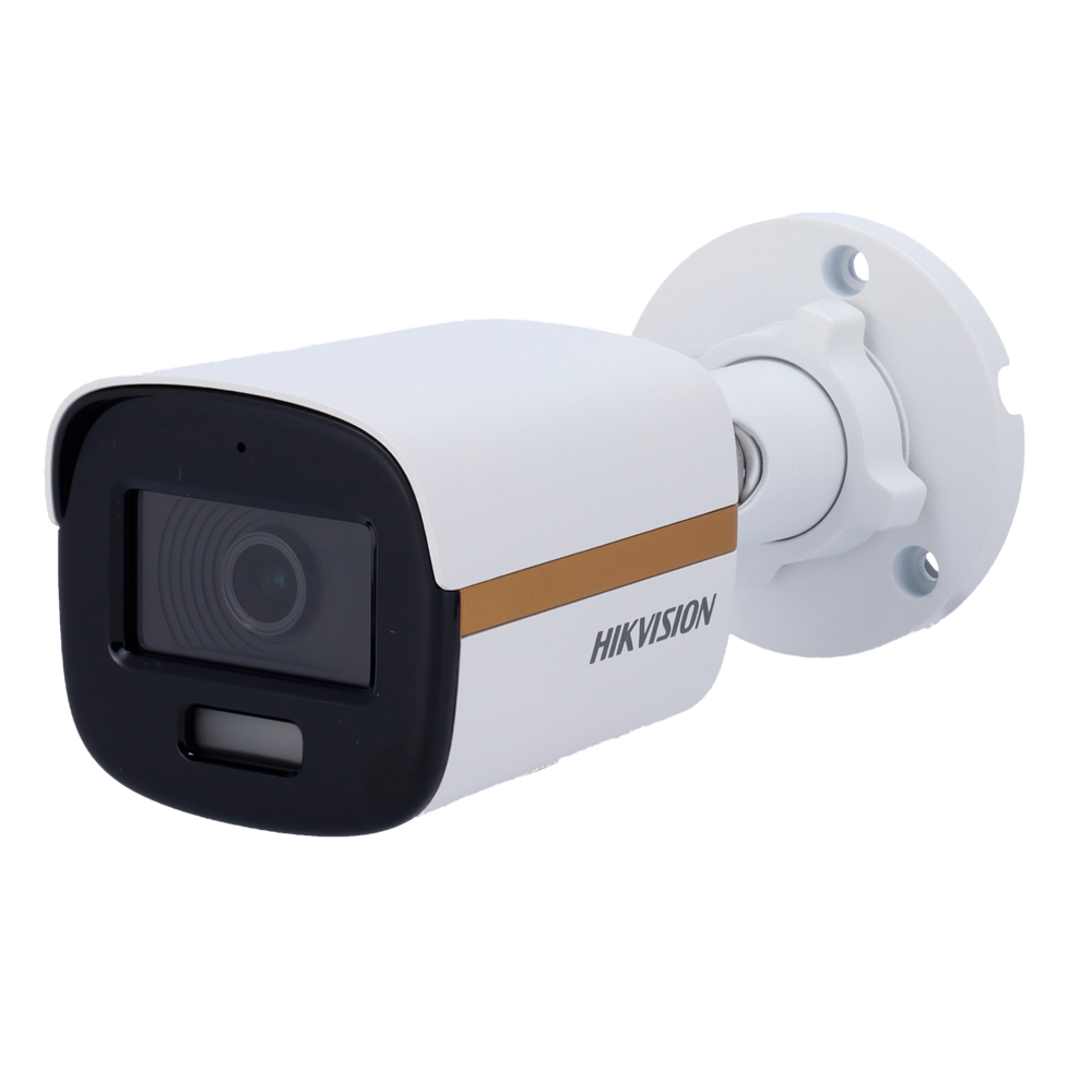 Hikvision cámara Bullet 4en1 Gama PRO color blanco 2 MP, 2.8 mm DS-2CE10DF3T-FS(2.8mm)