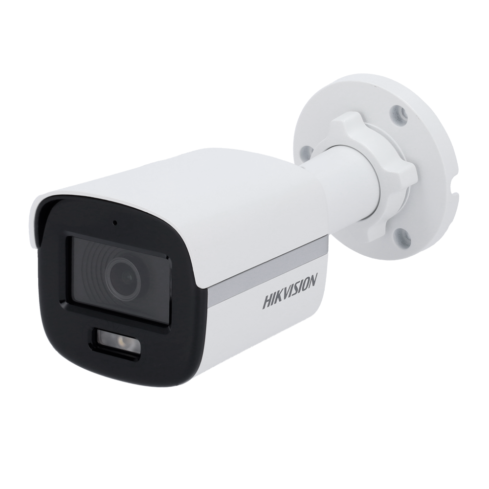 Hikvision Cámara Bullet 4en1 Gama VALUE color blanco 5 MP, 2.8 mm DS-2CE10KF0T-LFS(2.8mm)