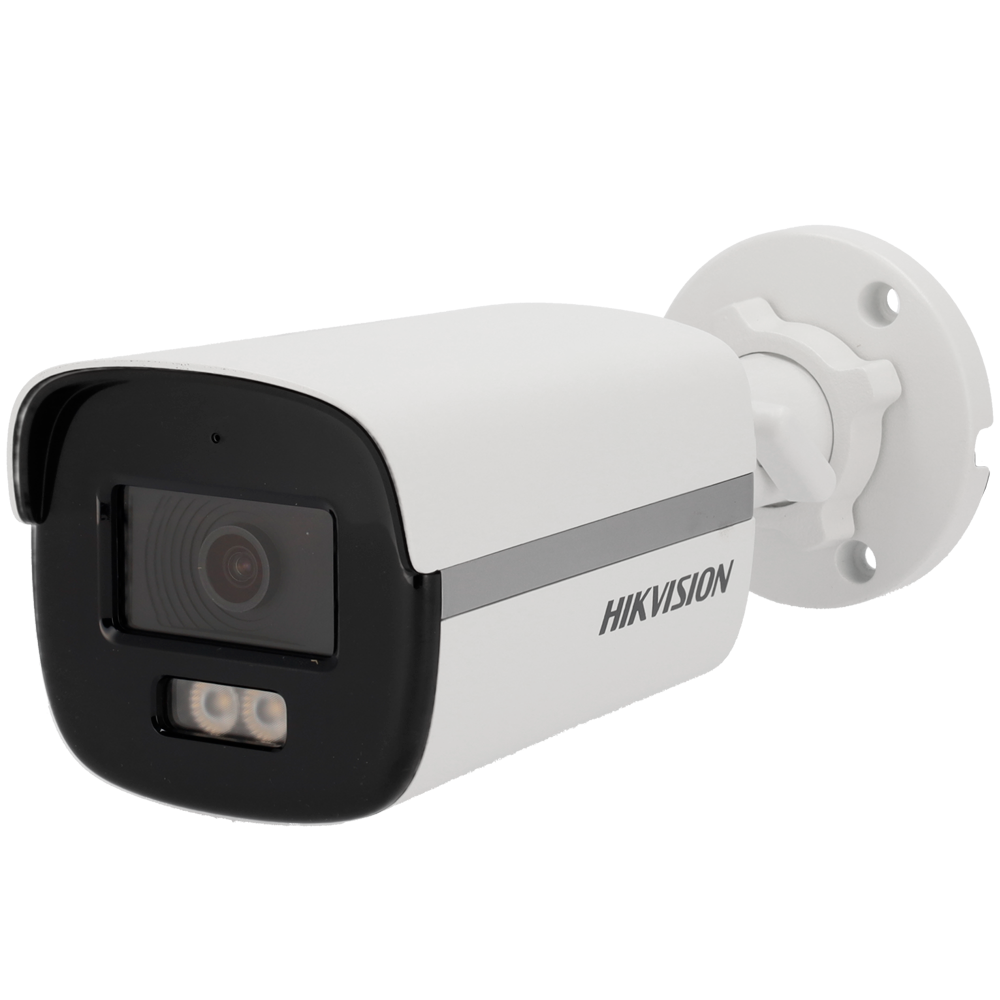Hikvision Cámara Bullet 4en1 Gama VALUE color blanco 2 MP, 2.8 mm DS-2CE12DF0T-LFS(2.8mm)