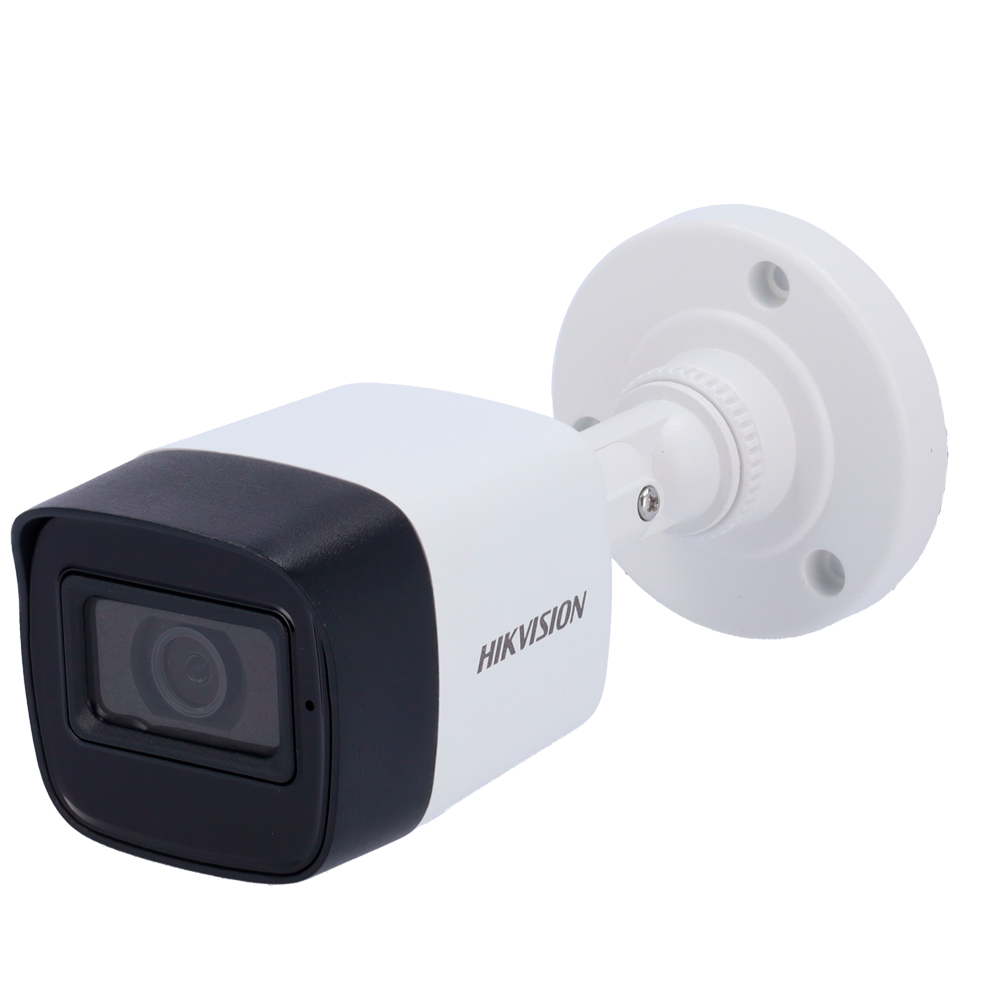 Hikvision Cámara Bullet 4en1 Gama VALUE color blanco 5 MP, 2.8 mm DS-2CE16H0T-ITF(2.8mm)(C)