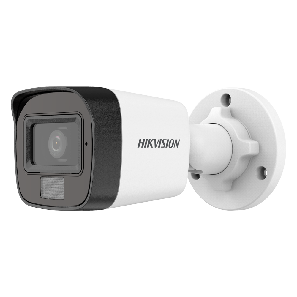 Hikvision Cámara Bullet 4en1 Gama Value color blanco 5 MP, 2.8 mm DS-2CE16K0T-LFS(2.8mm)