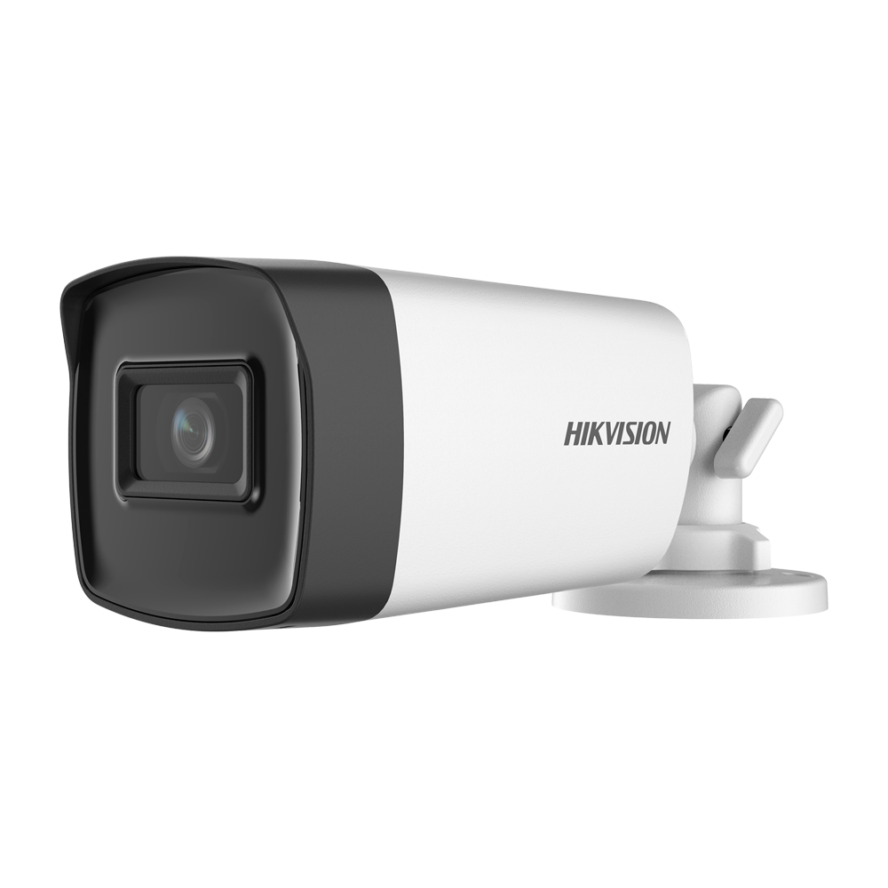 Hikvision Cámara Bullet 4en1 Gama Value color blanco 5 MP, 2.8 mm DS-2CE17H0T-IT3F(2.8mm)(C)