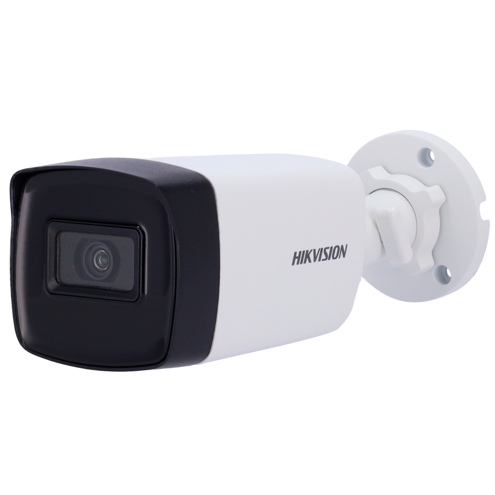Hikvision Cámara Bullet 4en1 Gama VALUE color blanco 5 MP, 2.8 mm DS-2CE17H0T-IT3FS(2.8mm)