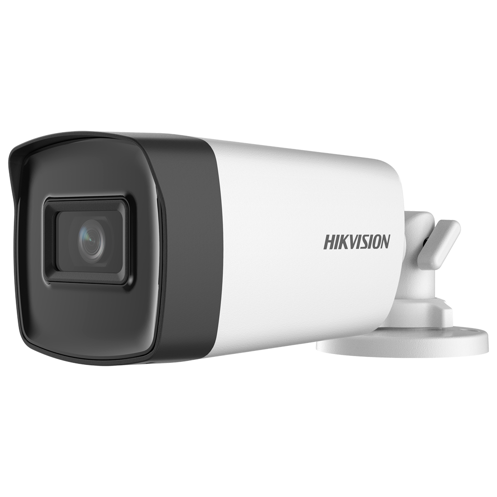 Hikvision Cámara Bullet 4en1 Gama Value color blanco 5 MP, 3.6 mm DS-2CE17H0T-IT5F(3.6mm)(C)