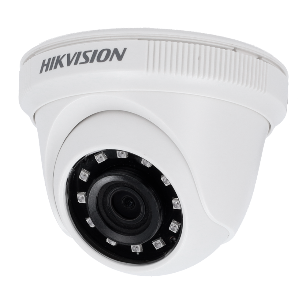Hikvision Cámara Domo 4en1 Gama Value color blanco 2 MP, 2.8 mm DS-2CE56D0T-IRPF(2.8mm)(C)