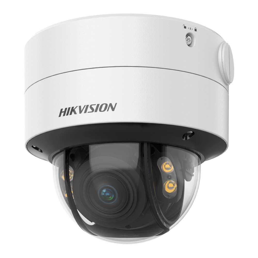 Hikvision cámara Domo HDTVI gama PRO color blanco 2 MP, 2.8 ~ 12 mm Motorizada DS-2CE59DF8T-AVPZE(2.8-12mm)