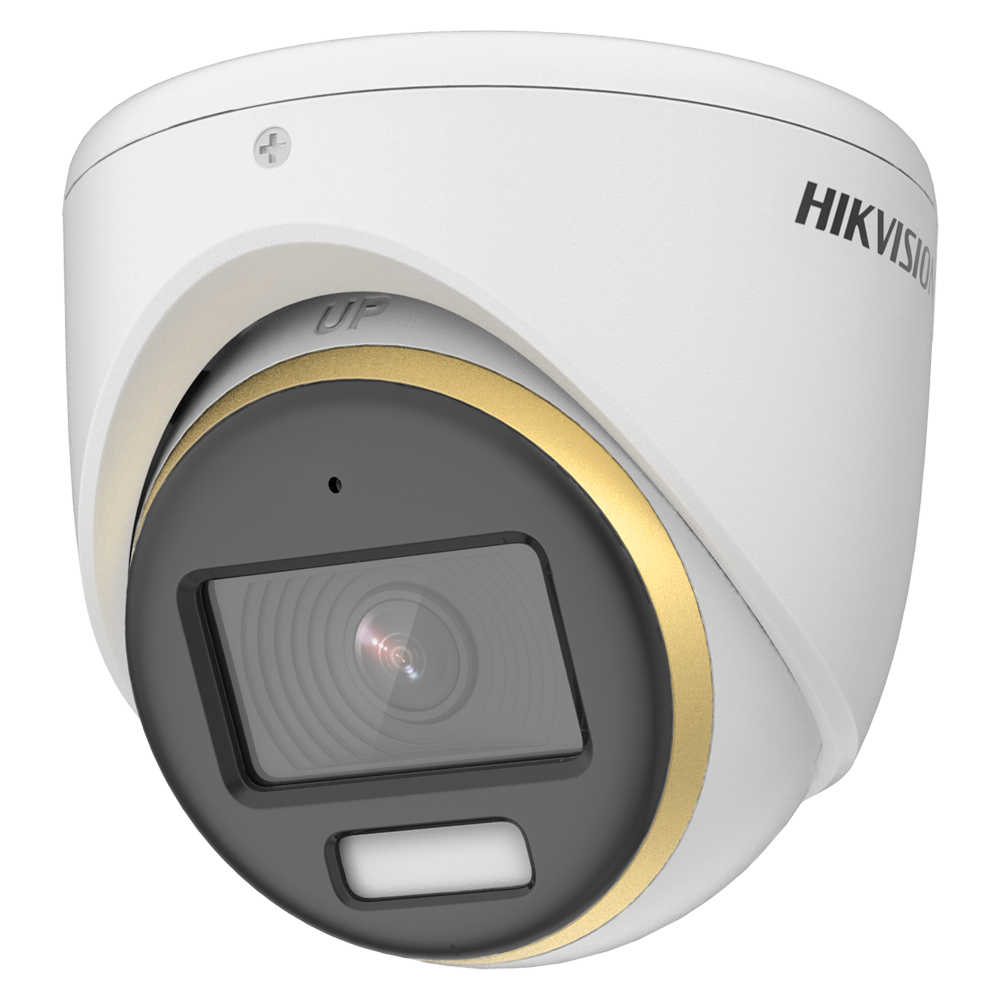 Hikvision cámara Turret 4en1 Gama PRO color blanco 2 MP, 2.8 mm DS-2CE70DF3T-MFS(2.8mm)