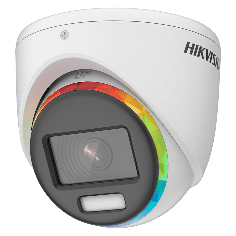 Hikvision cámara Turret 4en1 Gama PRO color blanco 2 MP, 2.8 mm DS-2CE70DF8T-MF(2.8mm)