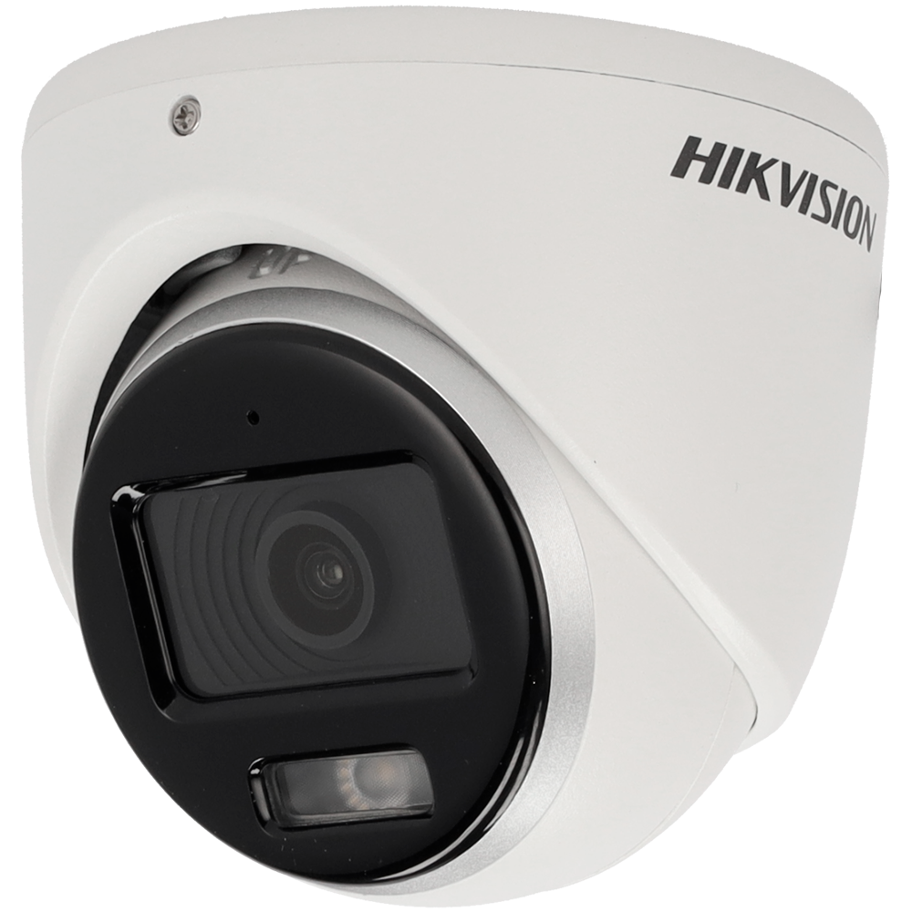 Hikvision Cámara Turret 4en1 Gama Value color blanco 5 MP, 2.8 mm DS-2CE70KF0T-LMFS(2.8mm)