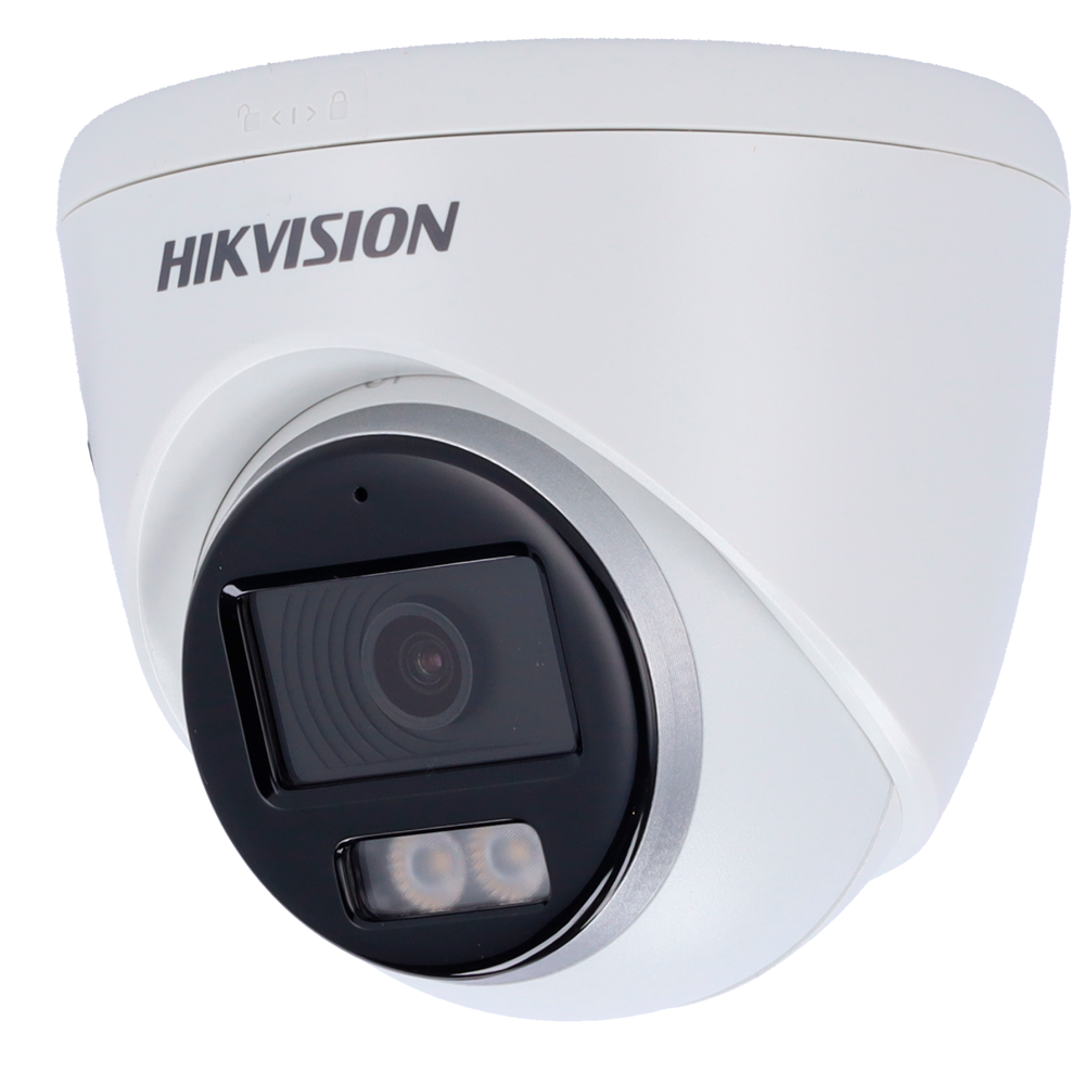 Hikvision Cámara Domo 4en1 Gama VALUE color blanco 2 MP, 2.8 mm DS-2CE72DF0T-LFS(2.8mm)